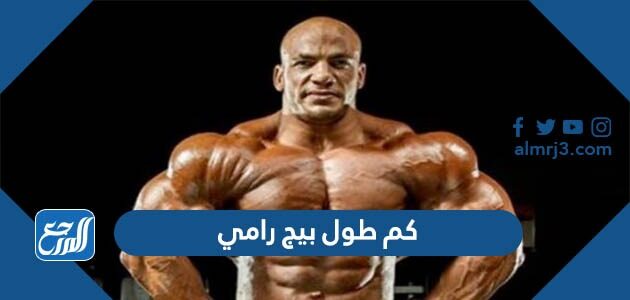 كم طول بيج رامي بالسنتيمتر وكم وزنه