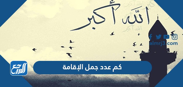 كم عدد جمل الإقامة