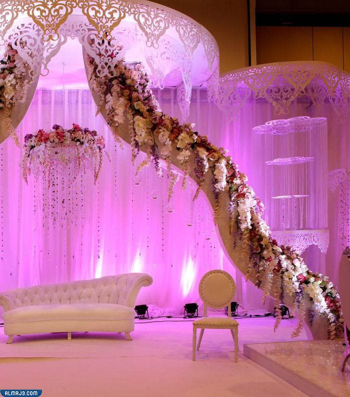 تصاميم أجمل كوشات أعراس