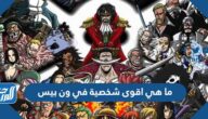 ما هي اقوى شخصية في ون بيس