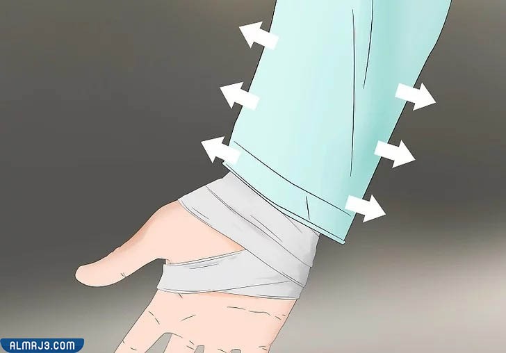 ارتداء ملابس فضفاضة