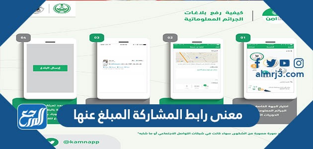 معنى رابط المشاركة المبلغ عنها