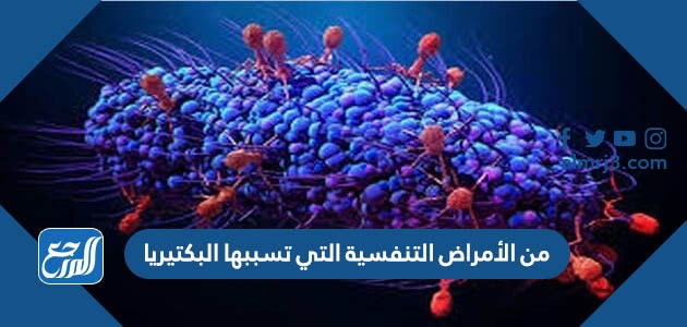 من الامراض التنفسية التي تسببها البكتيريا