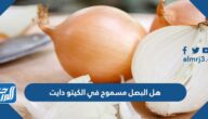 هل البصل مسموح في الكيتو دايت