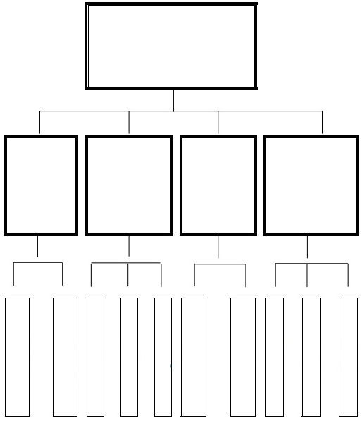 هيكل تنظيمي فارغ