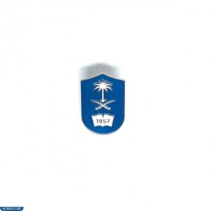 شعار جامعة الملك سعود شفاف وفارغ