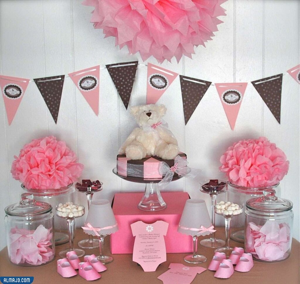 Pictures of ideas for the reception of newborn girls