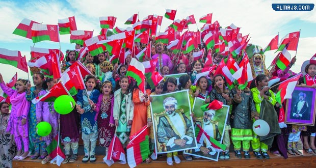 احتفالات اليوم الوطني في سلطنة عمان بالصور