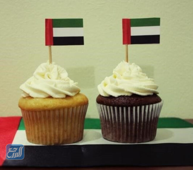 هدايا الكب كيك ليوم العلم الإماراتي