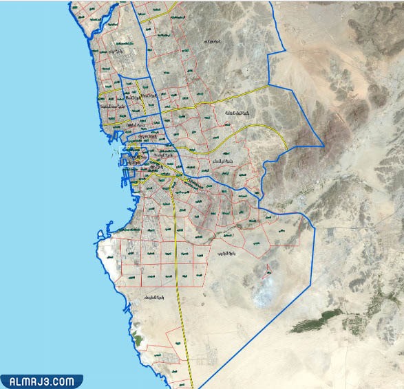 خريطة مخططات لجنوب جدة خريطة مخططات جنوب جدة