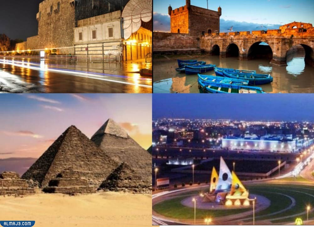 بعض الأماكن السّياحيّة في الوطن العربي 