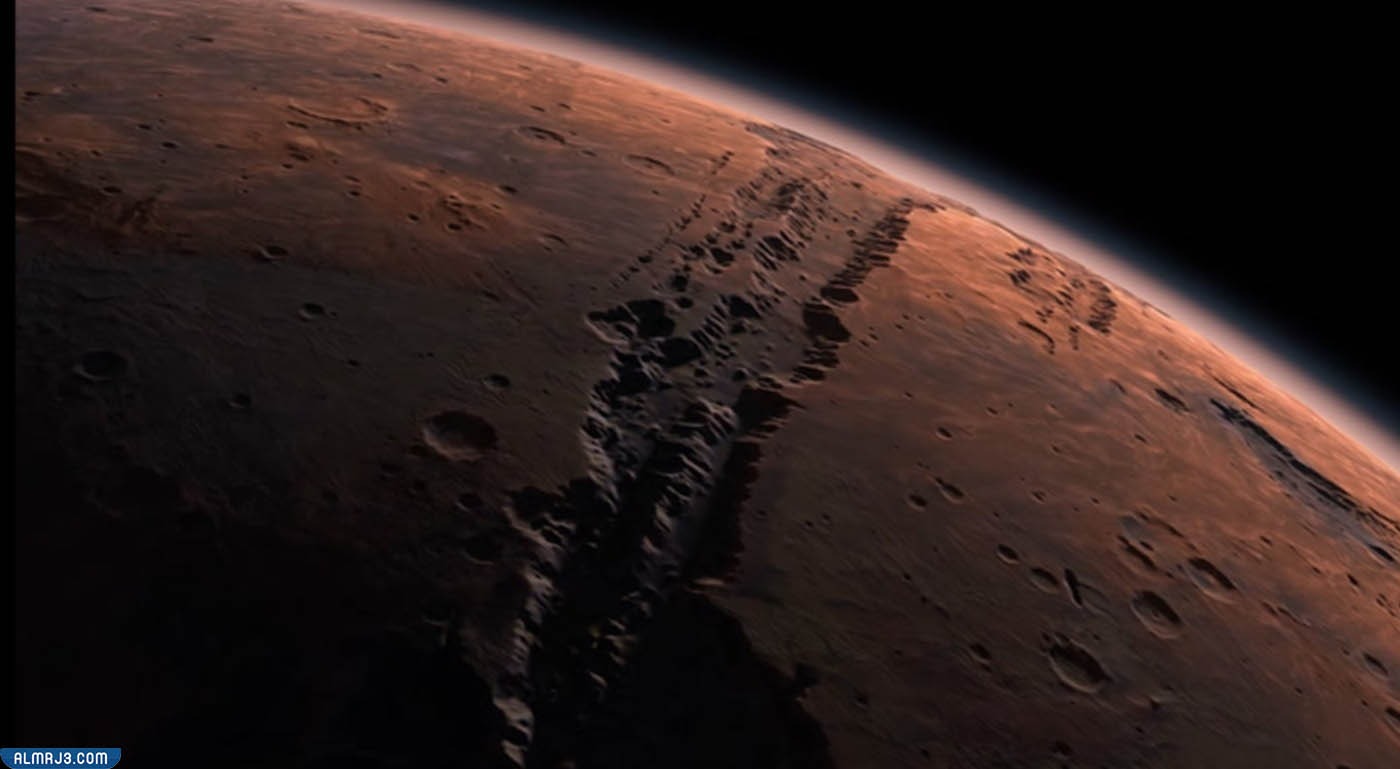 تضاريس المريخ 