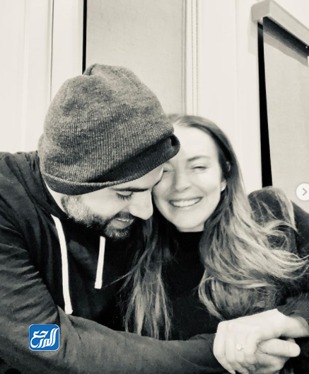 صور ليندسي لوهان وبدر شماس