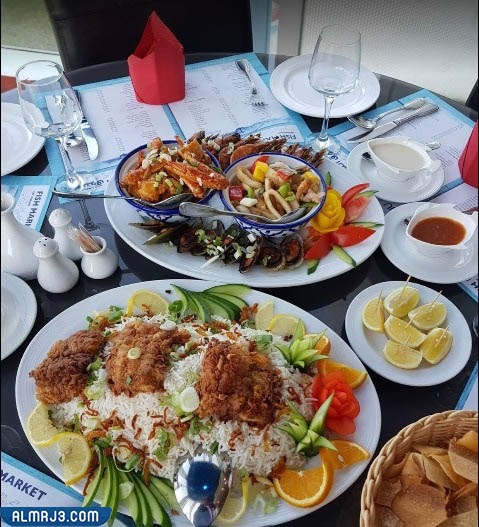 مطعم سمك البيت الطازج