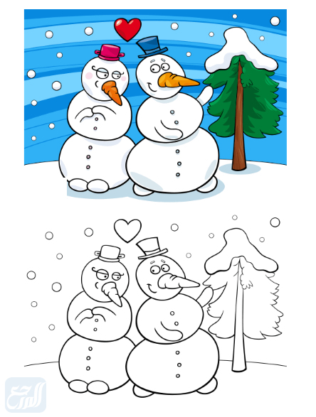 صور عن الشتاء للأطفال 2022 