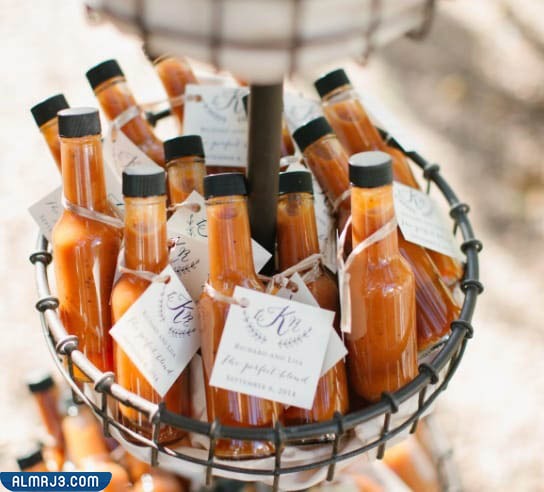 افكار توزيعات زواج بسيطة