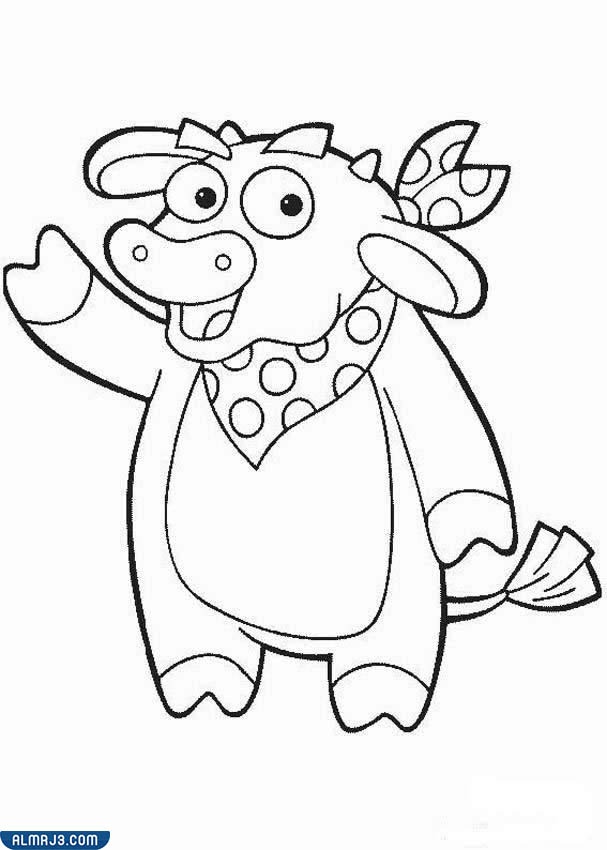 افكار رسومات اطفال بسيطة للتلوين والطباعة