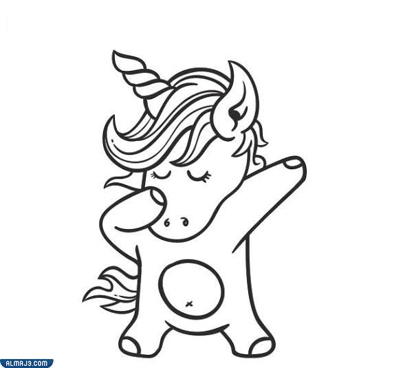 افكار رسومات اطفال بسيطة للتلوين والطباعة