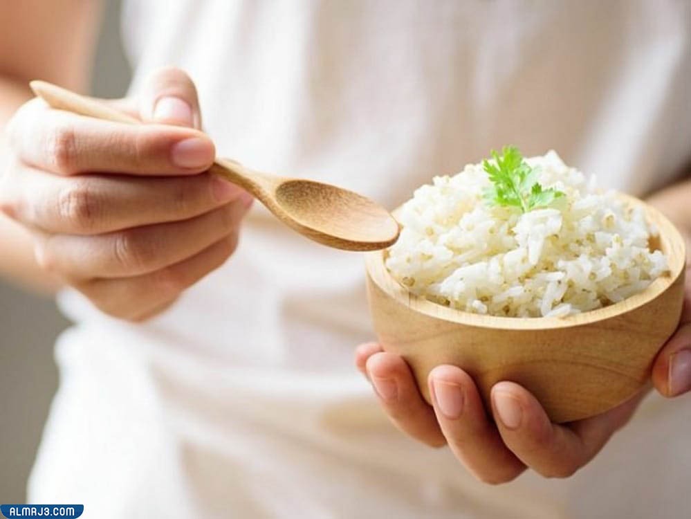 الأرز الأبيض عالي النشويات