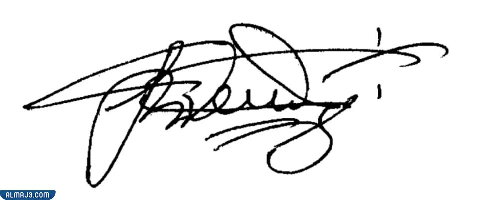 التوقيع ذو الحجم الكبير والطويل