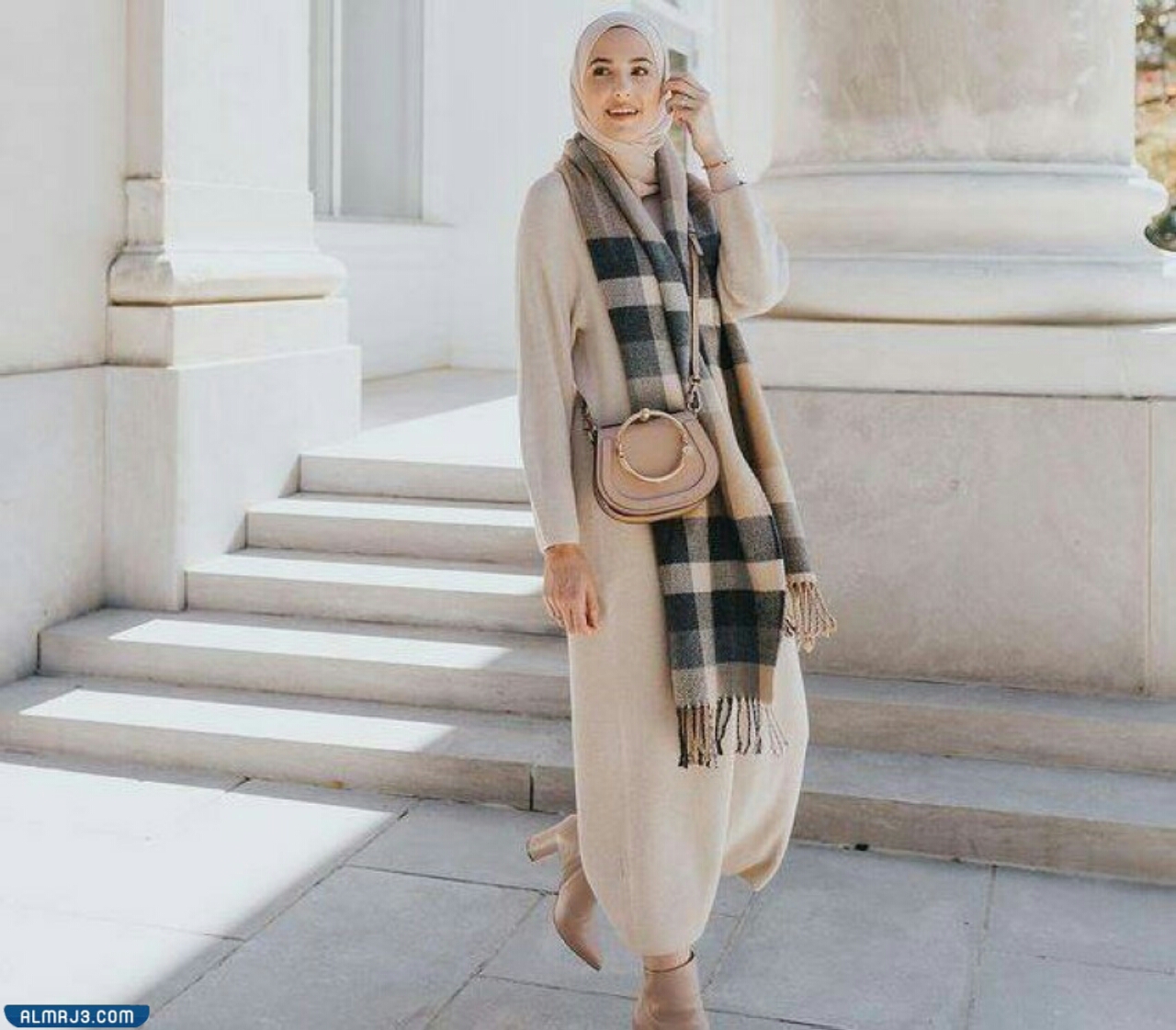 السكارف الشتوي كالشال