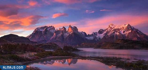 اين تقع جبال الانديز على الخريطة 1