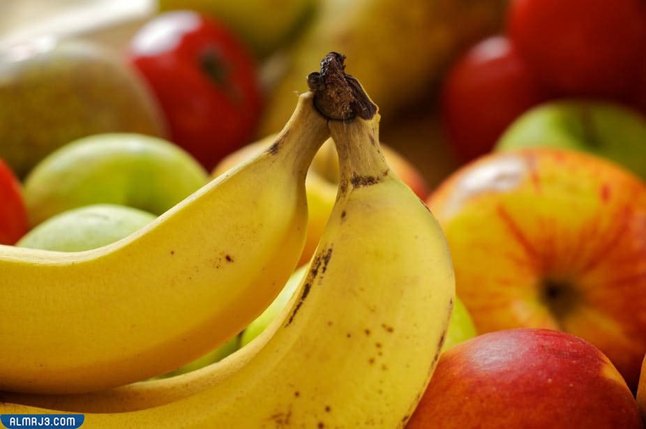 بعض أنواع الفواكه عالية النشويات
