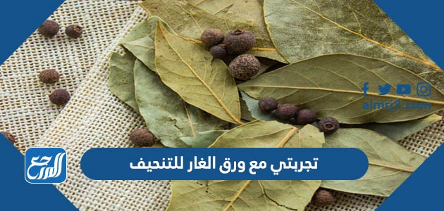 تجربتي مع ورق الغار للتنحيف