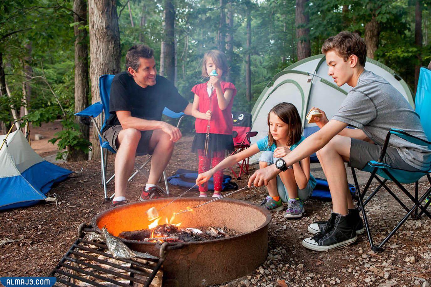 تخييم عيد ميلاد