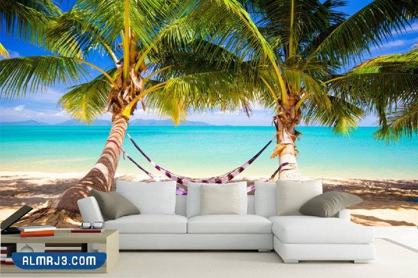 تصاميم ورق حائط ثلاثي مناظر طبيعية