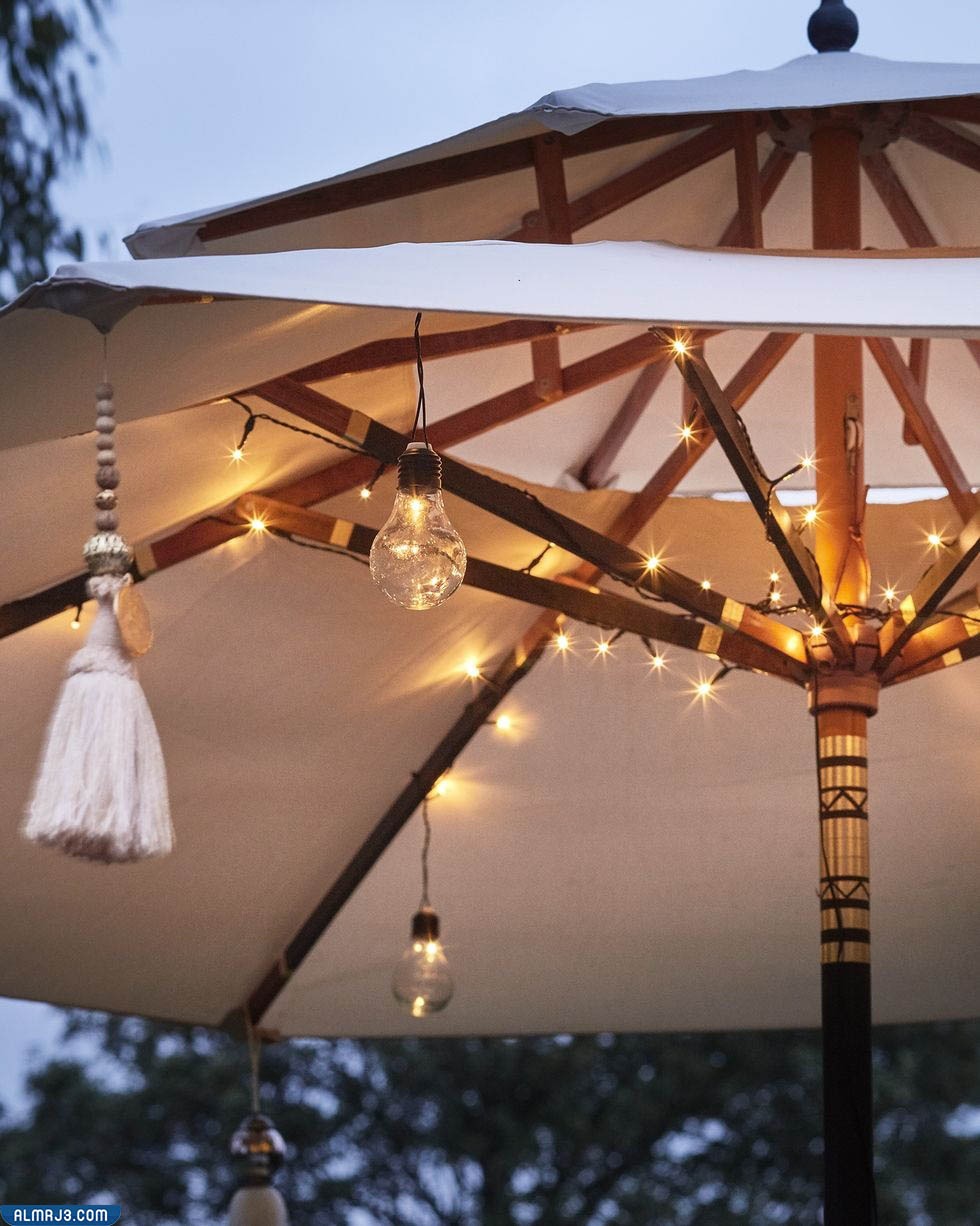 تغيير المساحة بالأضواء