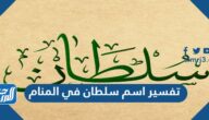 تفسير اسم سلطان في المنام لابن سيرين والنابلسي وابن شاهين