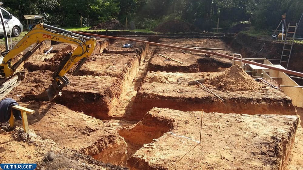 حفر الأساسات