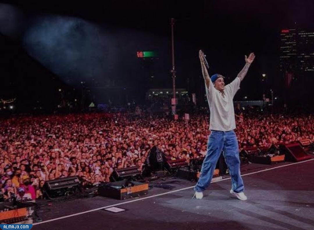 حفل جاستن بيبر وهايلي في جدة