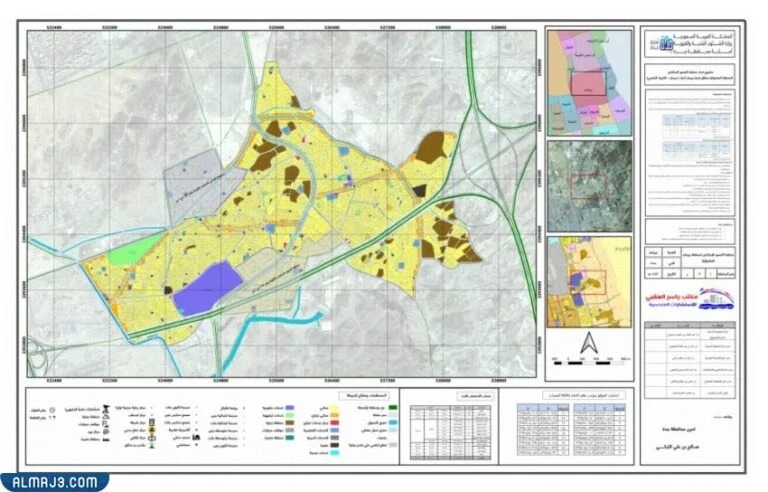 خريطة إزالة احياء جدة