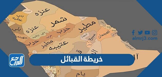 خريطة القبائل