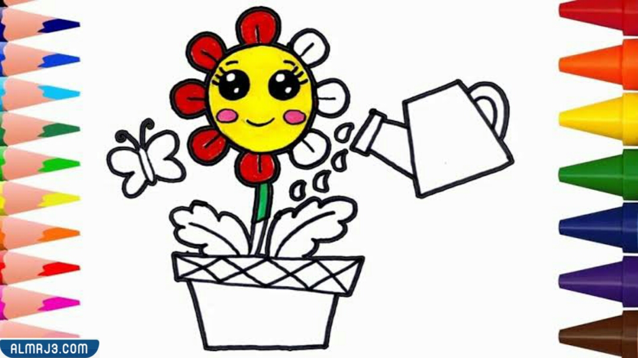 رسومات اطفال ملونة