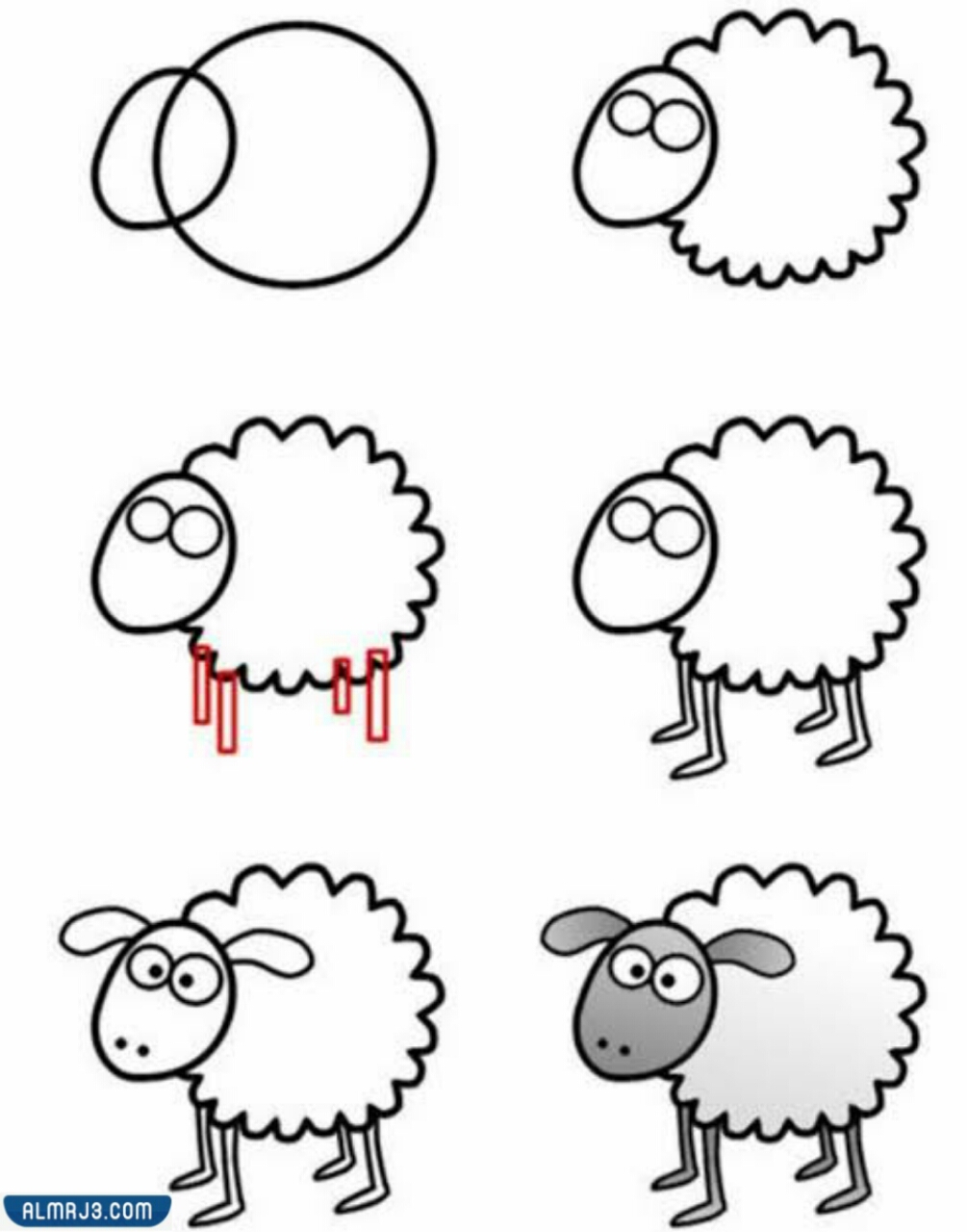 رسومات فنية سهلة للأطفال