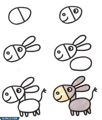 رسومات فنية سهلة للأطفال