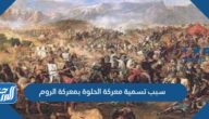 سبب تسمية معركة الحلوة بمعركة الروم سبب تسمية معركة الحلوة بمعركة الروم