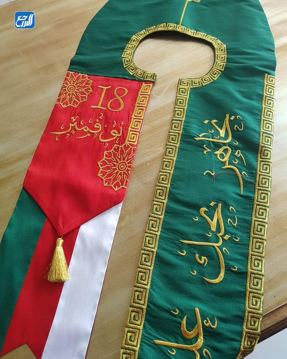 سكارف اليوم الوطني العماني