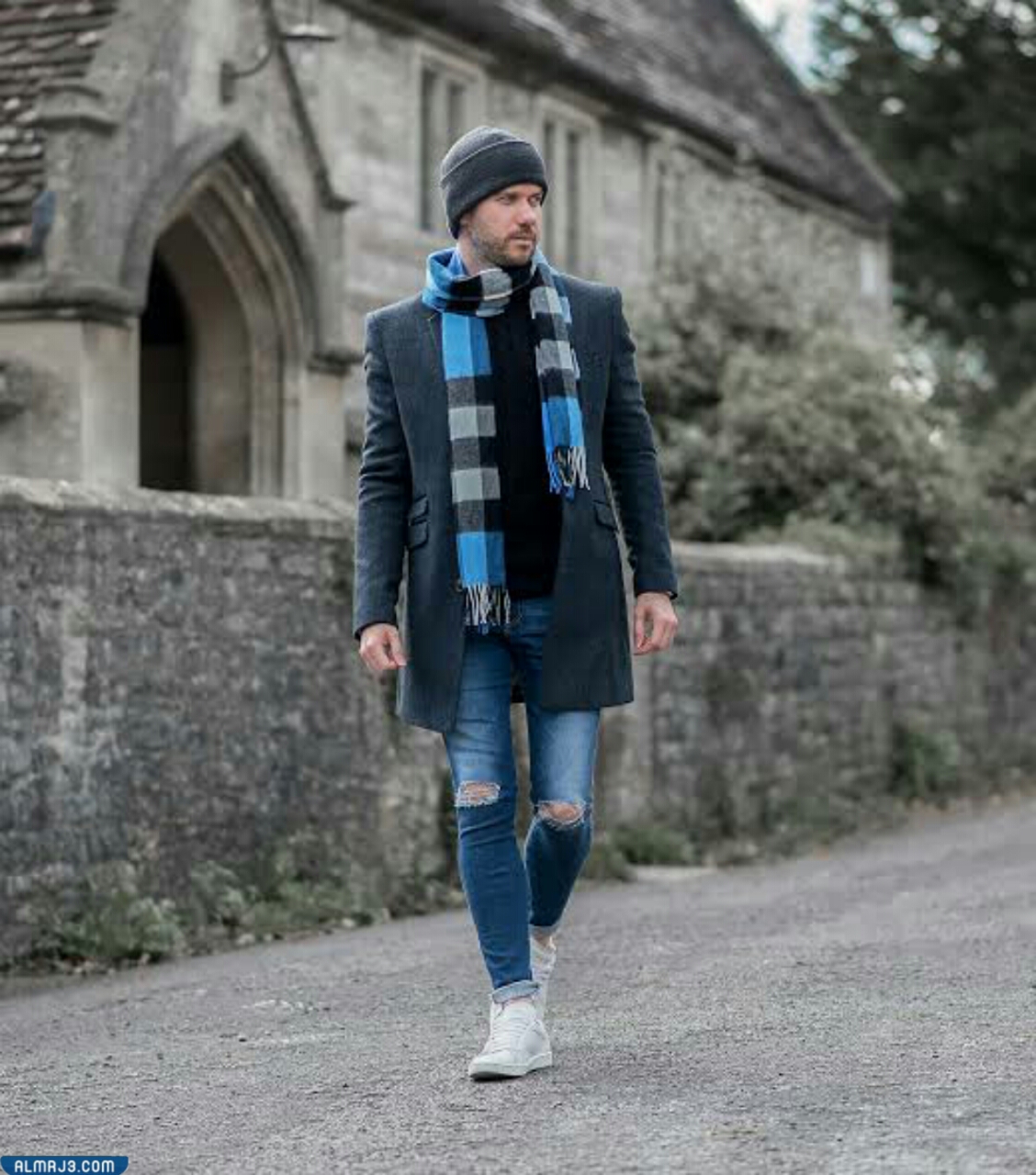أفكار لتنسيق سكارفات شتوية للرجال