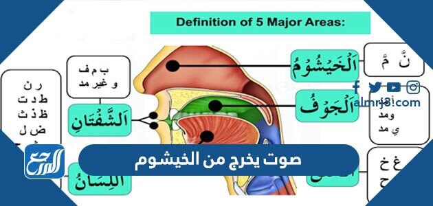 صوت يخرج من الخيشوم هو