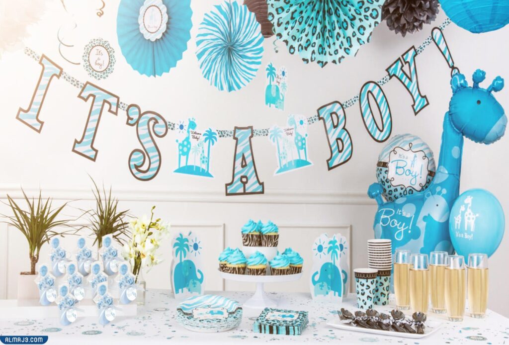 صور لأفكار لاستقبال المواليد الذكور