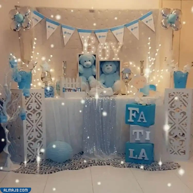 صور لأفكار لاستقبال المواليد الذكور