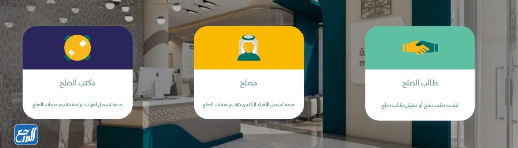 طريقة تقديم طلب صلح منصة تراضي