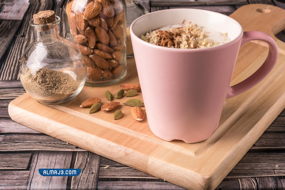 طريقة عمل قهوة اللوز الحجازية