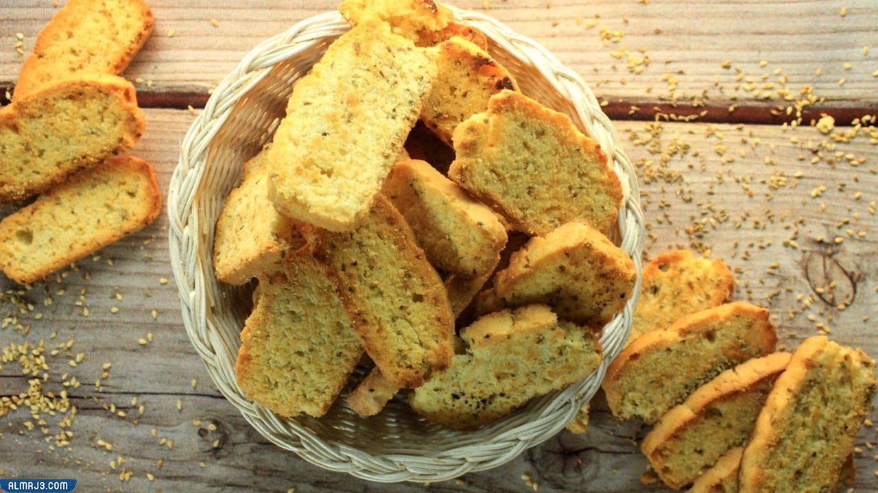 طريقة عمل كعك اليانسون باللوز