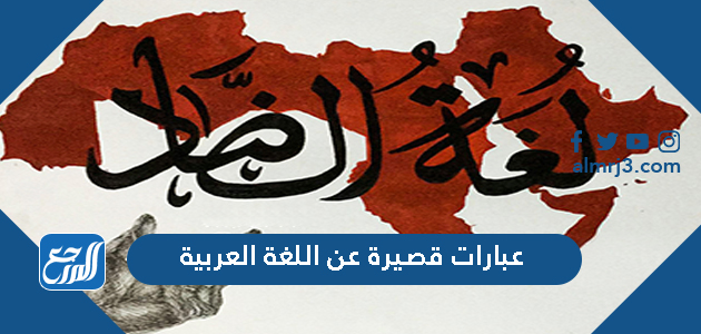 عبارات قصيرة عن اللغة العربية