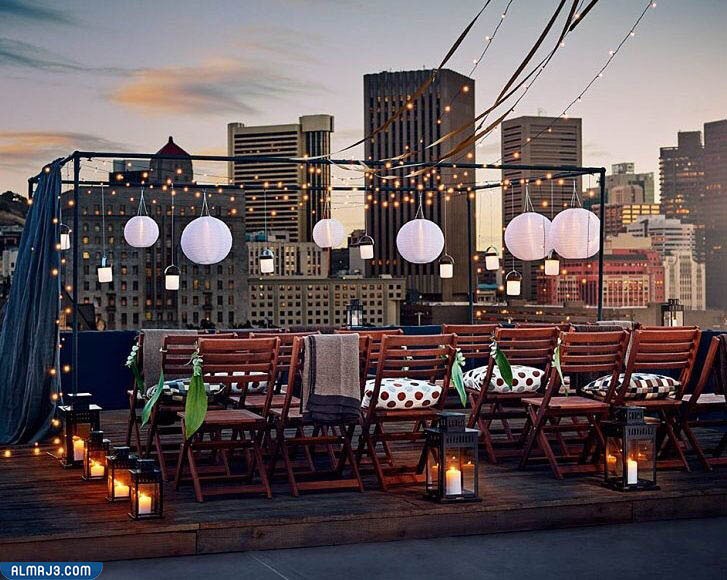 عيد ميلاد على السطح